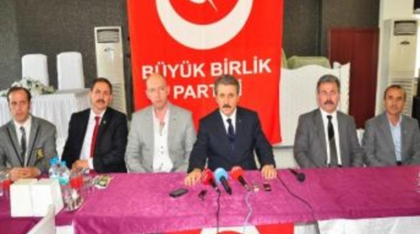 Mustafa Destici Manisa'da