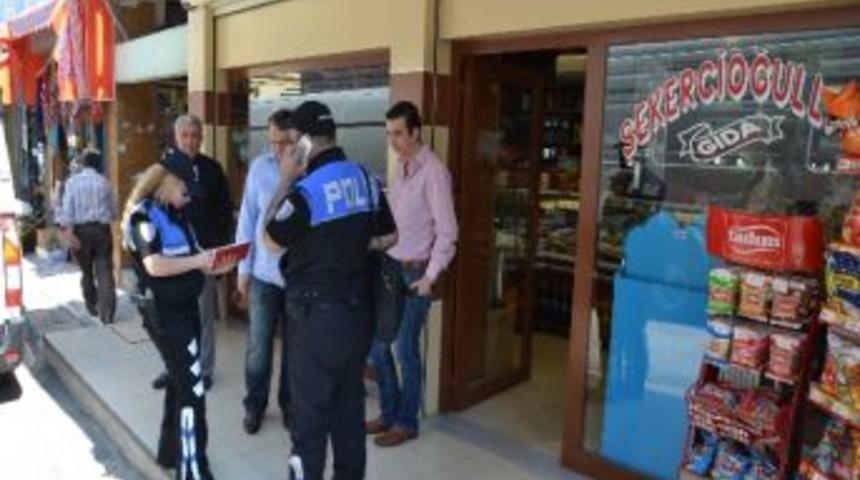 &Ccedil;orlu Polisi Esnafı G&uuml;venlik Kamerası Hakkında Bilgilendirdi