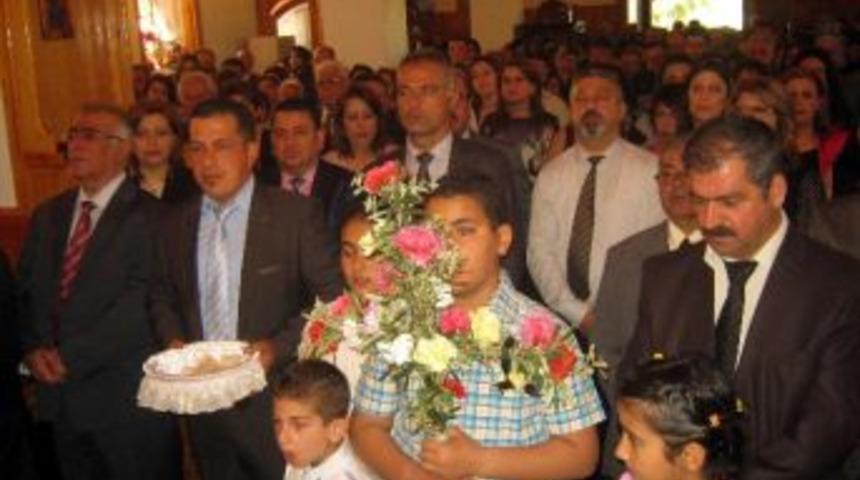 Hıristiyanlar "dallar Bayramı"nı Kutladı