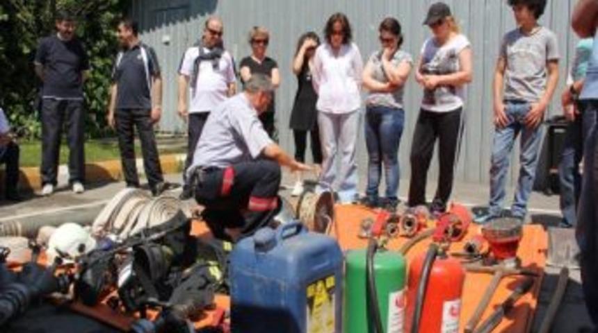 Kdz. Ereğli&rsquo;de G&ouml;n&uuml;ll&uuml; İtfaiyecilik Eğitimleri S&uuml;r&uuml;yor