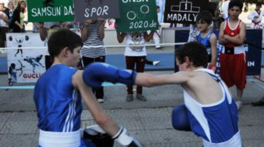 Vatandaşlar Hem Spor Yaptı Hemde &Ccedil;eşitli Hediyeler Kazandı