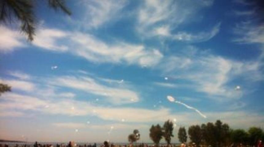 Didimli &Ccedil;ocuklar U&ccedil;urtma Şenliğinde Doyasıya Eğlendi