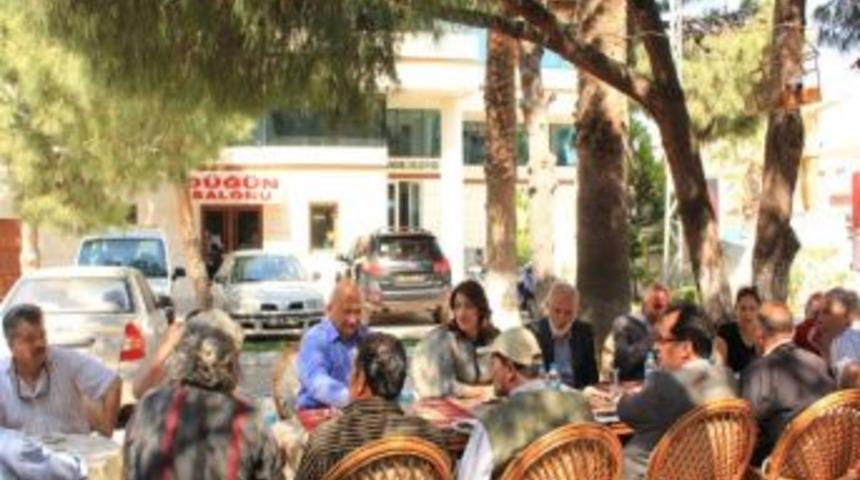 Ak Parti Milletvekili Ulema, &Ccedil;andarlı'yı Ziyaret Etti