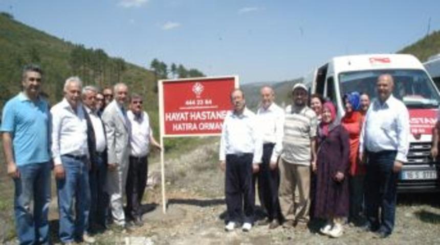 Doktorlar, Hayat Ormanı I&ccedil;in Ağa&ccedil; Dikti