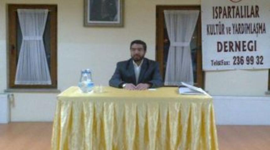 Konya Ispartalılar Derneği&rsquo;nde Konferans