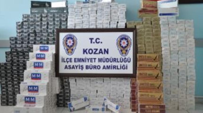 Kozan'da Ka&ccedil;ak Sigara Operasyonu