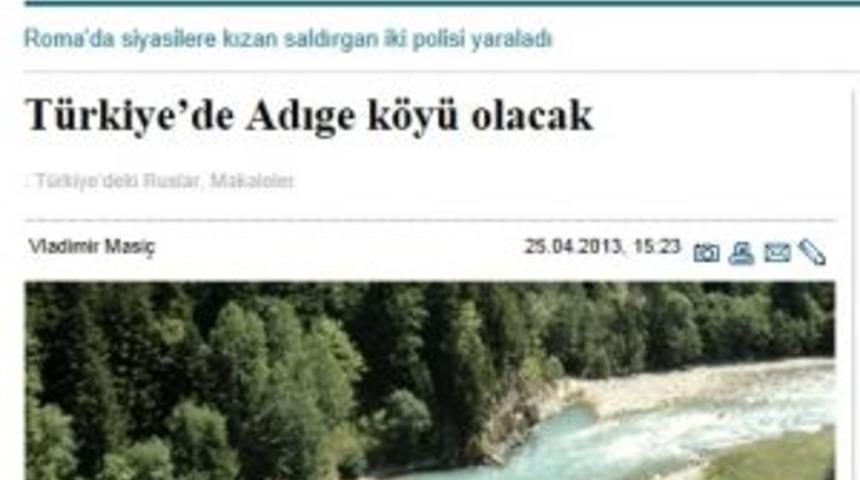 Altınova, Rusya basınında