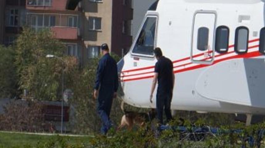 Başbakan Erdoğan Helikopterle Kızılcahamam'a Gitti