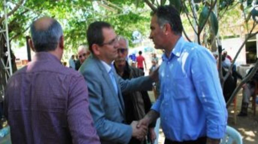 Başkan S&uuml;rer Bu Kez Ağabeyini Toprağa Verdi