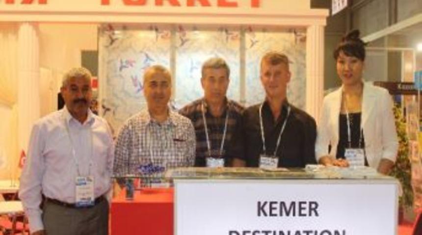 Kemer, Orta Asya&rsquo;nın En B&uuml;y&uuml;k Fuarında Tanıtıldı