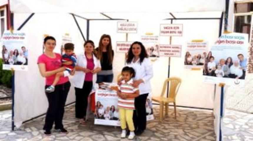 Sarıg&ouml;l&rsquo;de &Ccedil;ocuk Aşısının &Ouml;nemi Dikkat &Ccedil;ekildi.