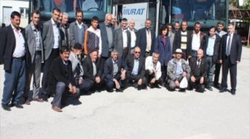 Elazığlı &Ccedil;ift&ccedil;iler Diyarbakır 5. Ortadoğu S&uuml;t End&uuml;stri Fuarı'nı Gezdi