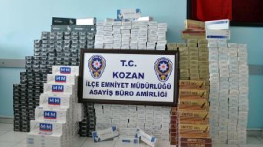 Kozan'da Ka&ccedil;ak Sigara Operasyonu