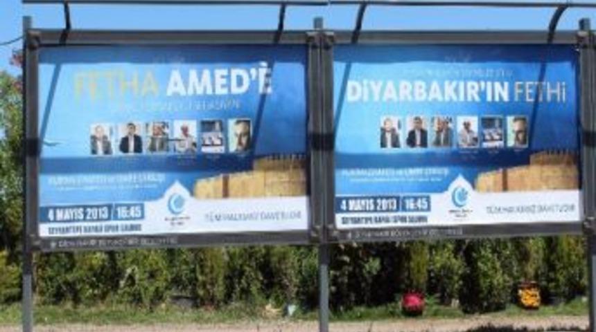 Diyarbakır&rsquo;ın Fethi İ&ccedil;in K&uuml;rt&ccedil;e Ve T&uuml;rk&ccedil;e Afiş