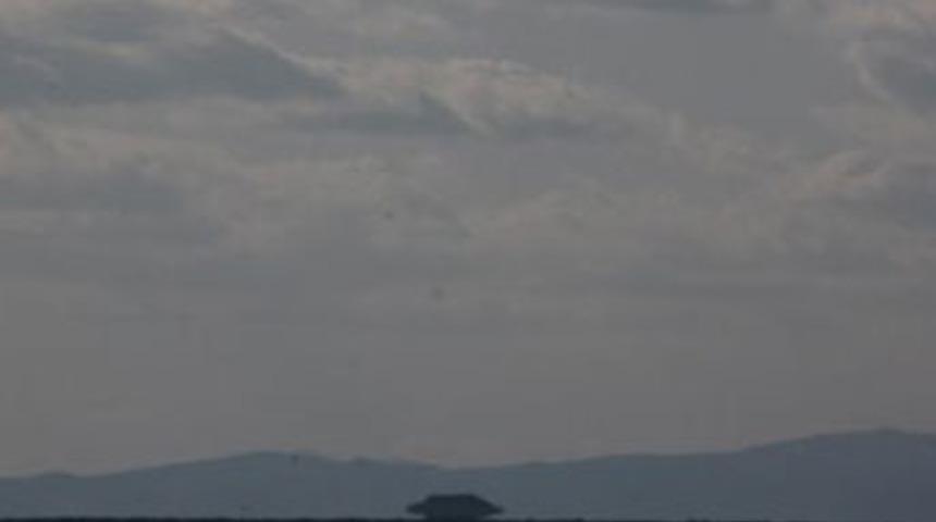 Yerel gazetecinin UFO heyecanı