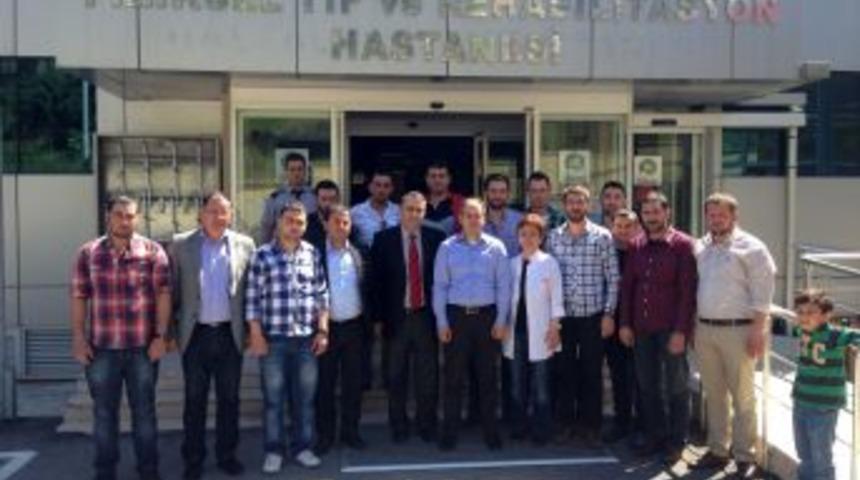 Milletvekili Akif &Ccedil;ağatay Kılı&ccedil;, Hastalara Moral Ziyaretinde Bulundu