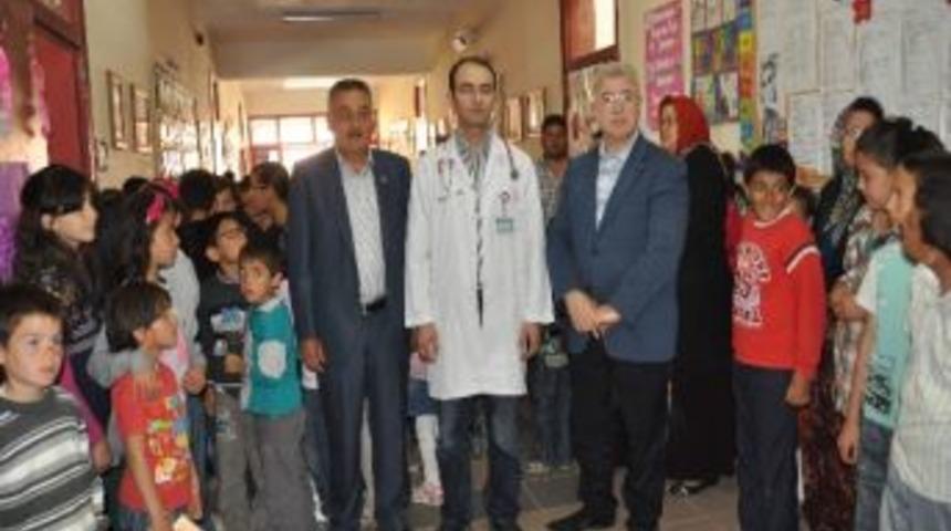 Minik Kalpler Sağlık Taramasından Ge&ccedil;ti