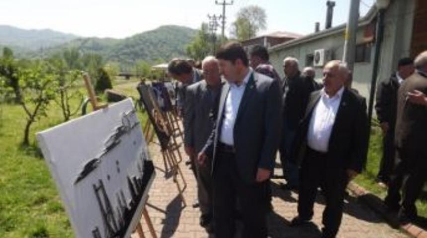 Kozcağız&rsquo;da Filografi Sergisi A&ccedil;ıldı