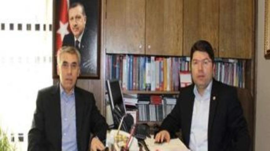 Bartın Emniyet M&uuml;d&uuml;r&uuml; Altınok&rsquo;tan Milletvekili Tun&ccedil;&rsquo;a Ziyaret