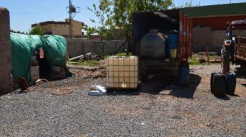 Viranşehir&rsquo;de Ka&ccedil;ak Akaryakıt Operasyonu