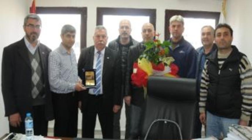 &Ccedil;orluspor&rsquo;dan Başkan Yardımcısı &Ccedil;olpan&rsquo;a Teşekk&uuml;r Ziyareti