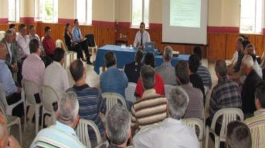 &Ouml;demiş Sanayi Sitesi&rsquo;nde İş Sağlığı Ve G&uuml;venliği Kanunu Anlatıldı