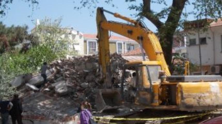 Şark&ouml;y Karakol Binası Yıkıldı