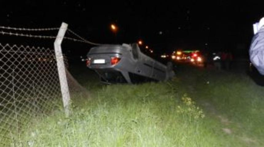 Takla Atan Ara&ccedil;tan Yaralı Kurtuldu