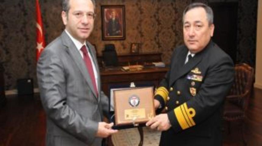 Sahil G&uuml;venlik Komutanı&rsquo;ndan Vali Aksoy&rsquo;a Ziyaret