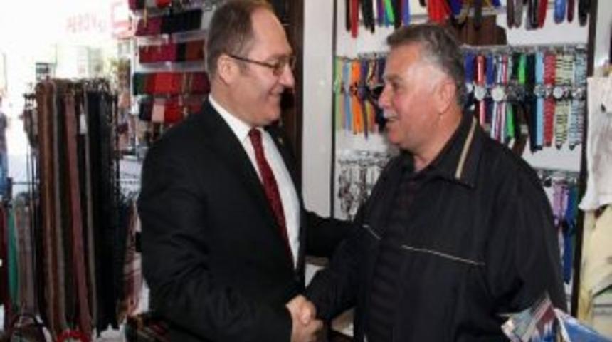 Ak Parti Sivas Milletvekili Hilmi Bilgin Esnafları Ziyaret Etti