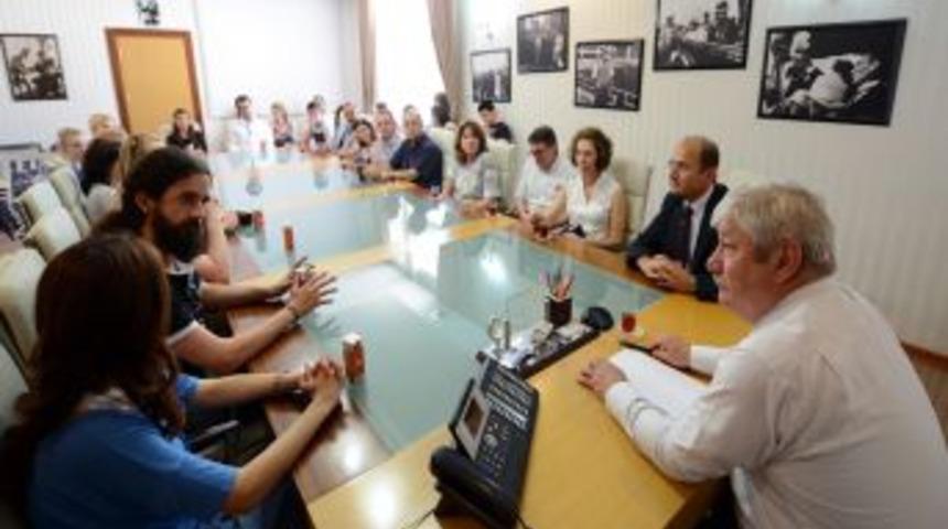 Akaydın, Yabancı &Ouml;ğrencilere Antalya&rsquo;yı Tanıttı