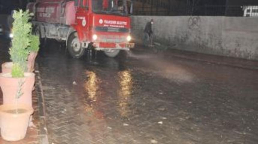 Viranşehir Belediyesinden Gece Mesaisi