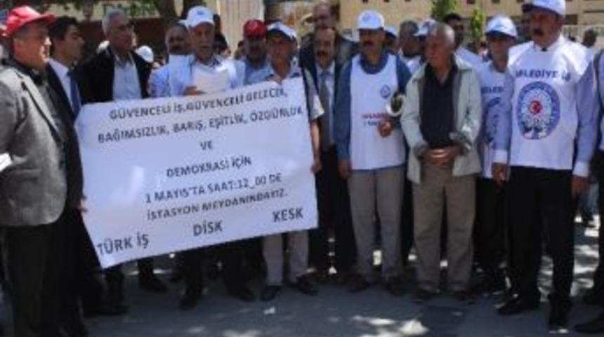 T&uuml;rk-iş, Disk, Kesk Sendikalarından 1 Mayıs A&ccedil;ıklaması