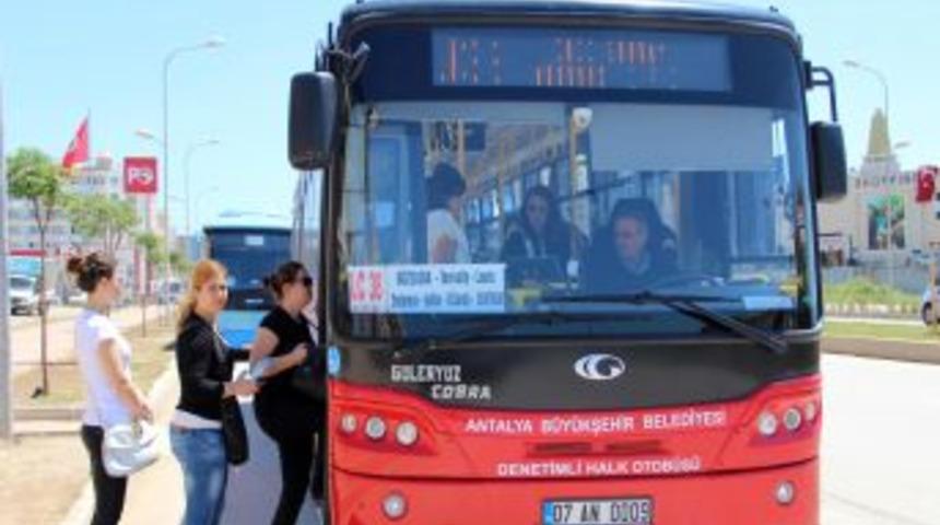 Kundu Oteller B&ouml;lgesinden Antalya Merkeze Otob&uuml;s