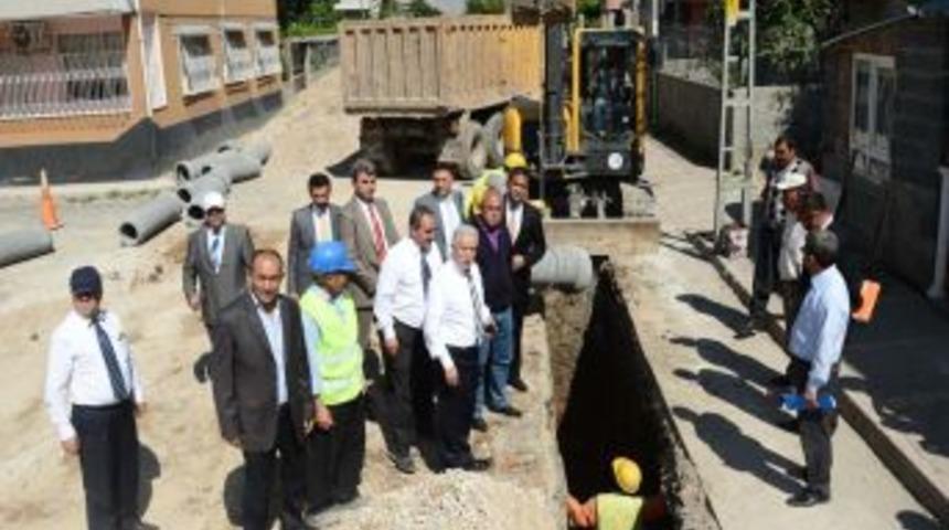 ASKİ&rsquo;den Y&uuml;reğir&rsquo;e Altyapı Hizmeti