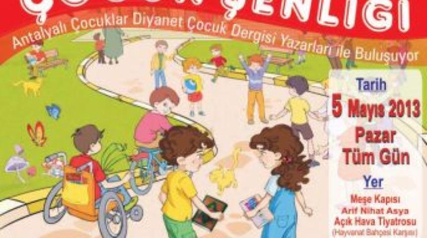 M&uuml;ft&uuml;l&uuml;k, Antalyalı &Ccedil;ocuklar I&ccedil;in Şenlik D&uuml;zenliyor