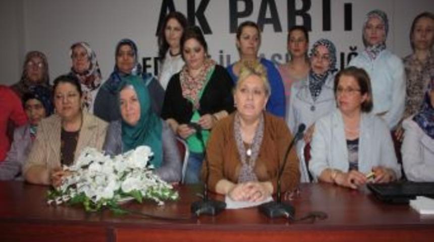 Ak Parti Edirne Kadın Kollarından, Kamer Gen&ccedil;&rsquo;e Tepki