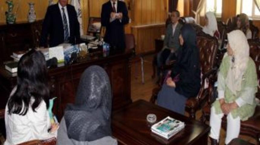 Japon Müslümanlar Heyetinden Konya Müftüsü'ne Ziyaret