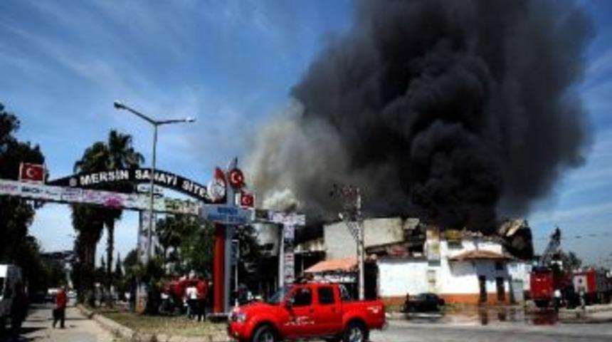 Sanayi Sitesindeki Yangın