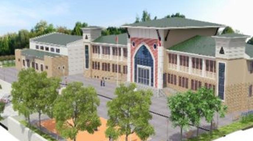İl &Ouml;zel İdaresi'nden Bartın'a Bir Okul Ve Kapalı Spor Salonu