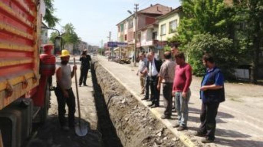 &Ccedil;aycuma&rsquo;da Doğalgaz &Ccedil;alışmaları Devam Ediyor