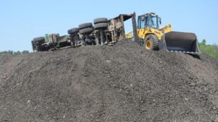 Belediye Şantiyesinde G&ouml;r&uuml;nmez Kaza