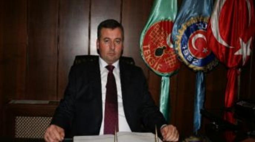 Teksif Başkanı G&uuml;ltekin Bozan`dan 1 Mayıs Kutlaması