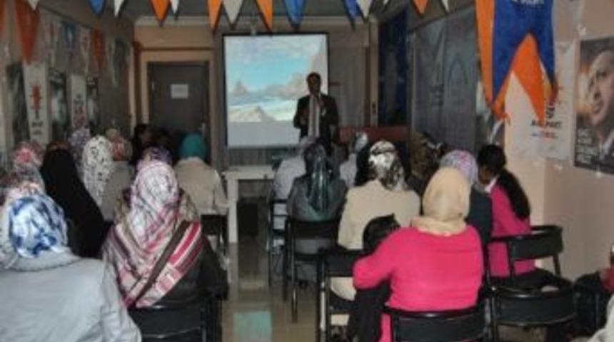 Ağrı&rsquo;da "a'dan Z'ye Kadın Sağlığı Ve T&uuml;p Bebek" Konferansı