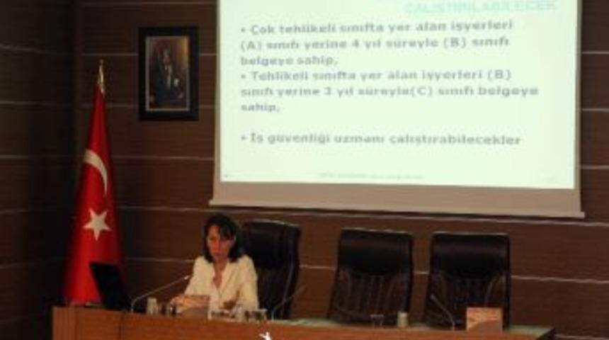 B&uuml;y&uuml;kşehir Personeline İş G&uuml;venliği Eğitimi