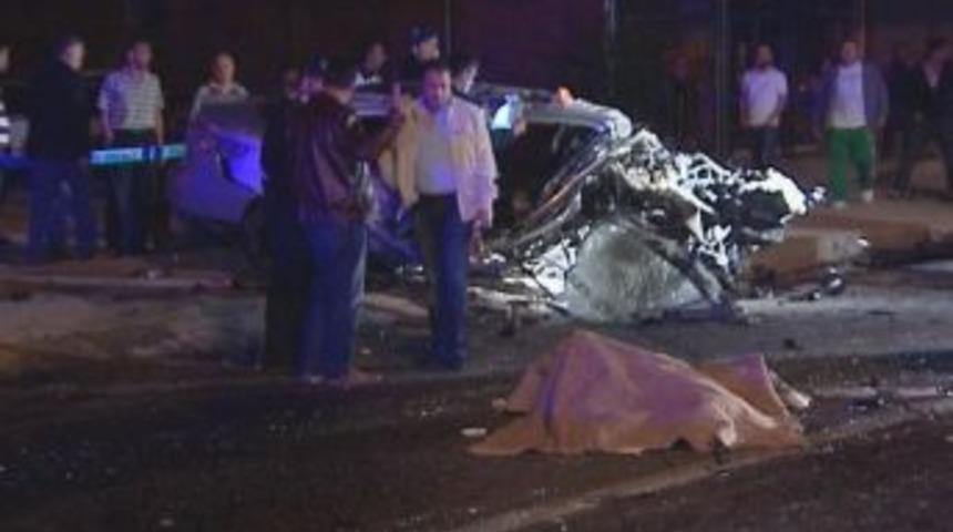 Ankara&rsquo;da Trafik Kazası: 2 &Ouml;l&uuml;, 3 Ağır Yaralı