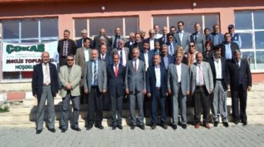 &Ccedil;oruh Havzası Kalkınma Birliği Meclis Toplantısı Şenkaya&rsquo;da Yapıldı