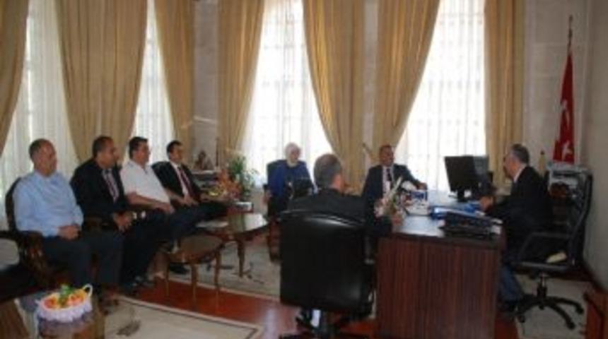 M&uuml;siad&rsquo;tan Kaymakam Damatlar&rsquo;a Ziyaret