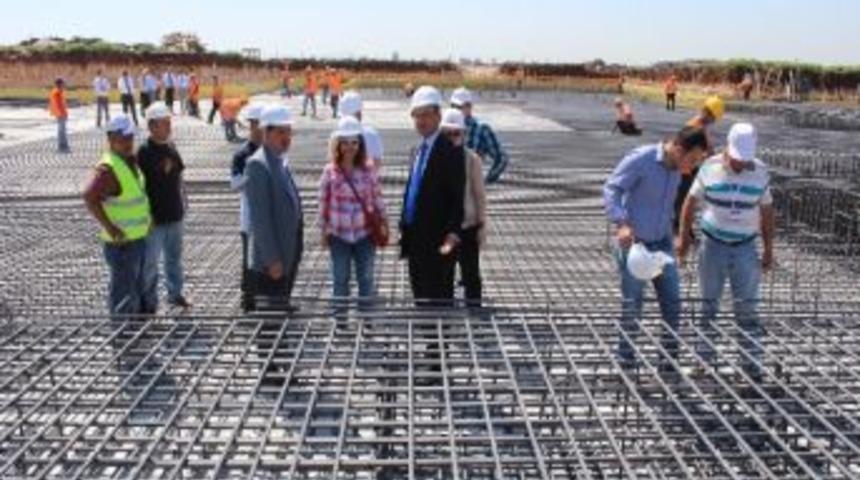 Sarıçam Belediyesi Hizmet Binası Temel Atma Aşamasına Geldi