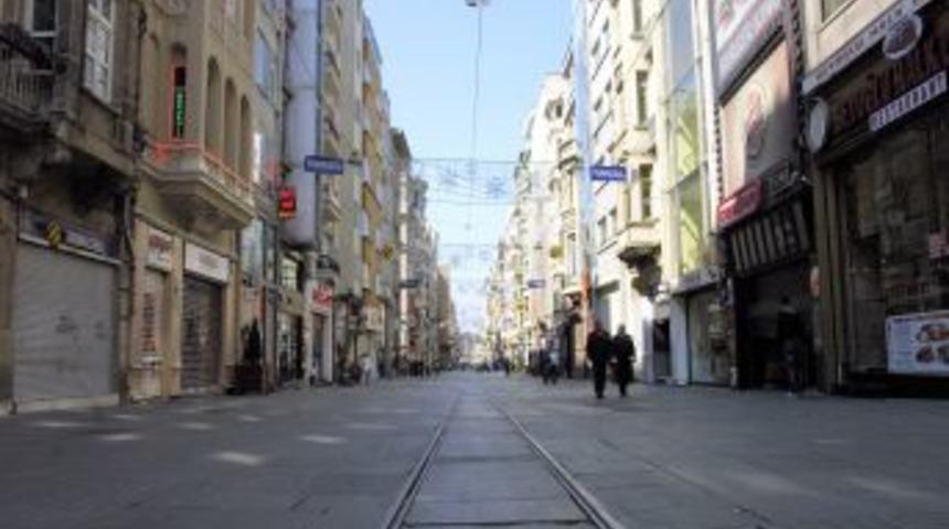 İstiklal Caddesi Esnafı Siftah Yapamadı